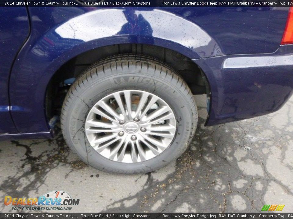 2014 Chrysler Town & Country Touring-L True Blue Pearl / Black/Light Graystone Photo #9