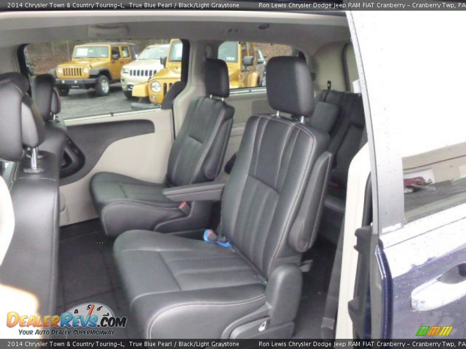 2014 Chrysler Town & Country Touring-L True Blue Pearl / Black/Light Graystone Photo #12
