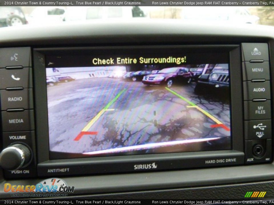 2014 Chrysler Town & Country Touring-L True Blue Pearl / Black/Light Graystone Photo #17