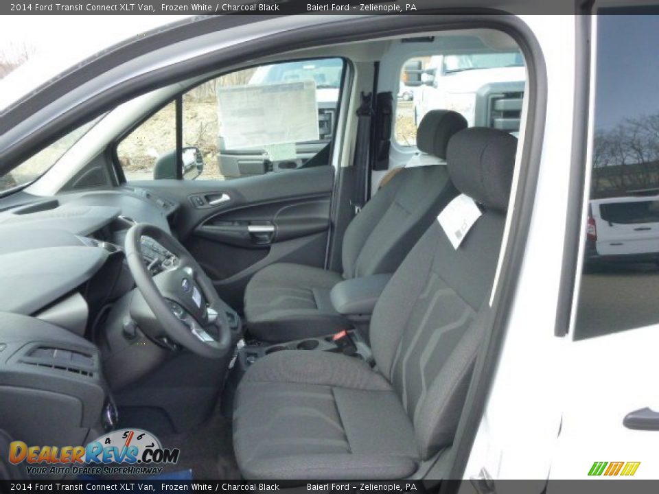 Charcoal Black Interior - 2014 Ford Transit Connect XLT Van Photo #15