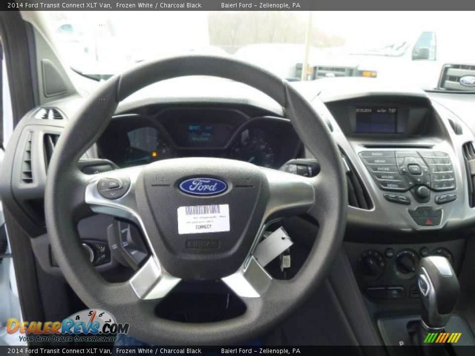 2014 Ford Transit Connect XLT Van Steering Wheel Photo #18
