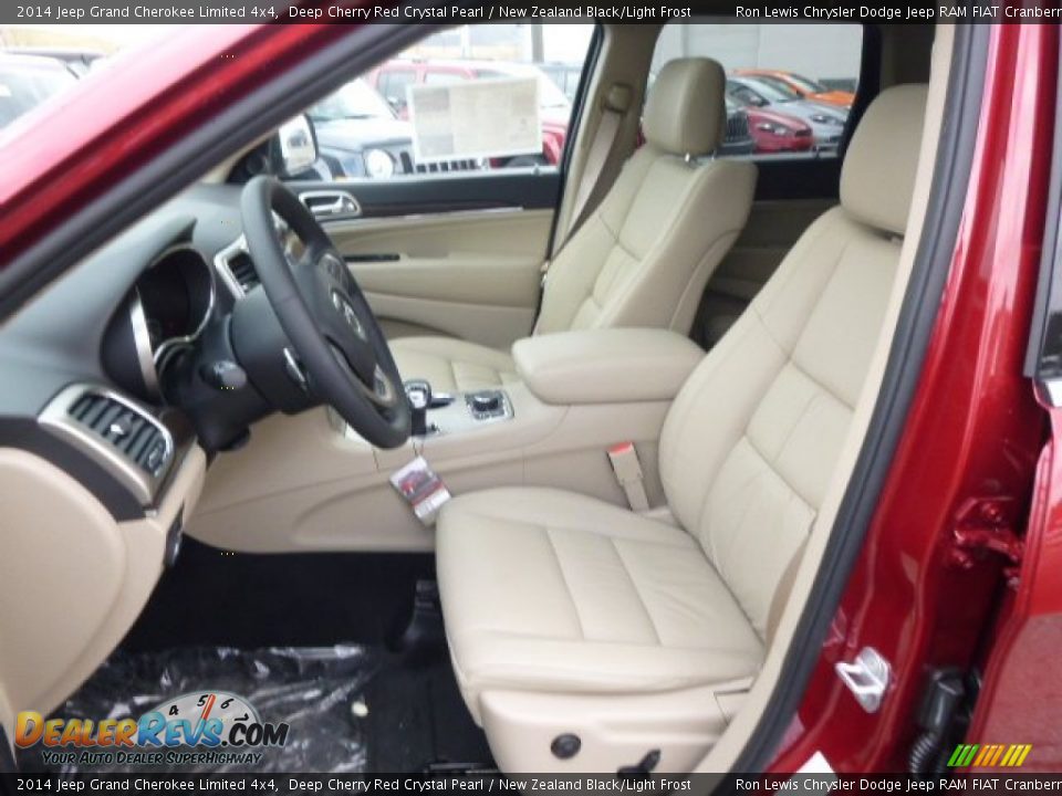 2014 Jeep Grand Cherokee Limited 4x4 Deep Cherry Red Crystal Pearl / New Zealand Black/Light Frost Photo #10