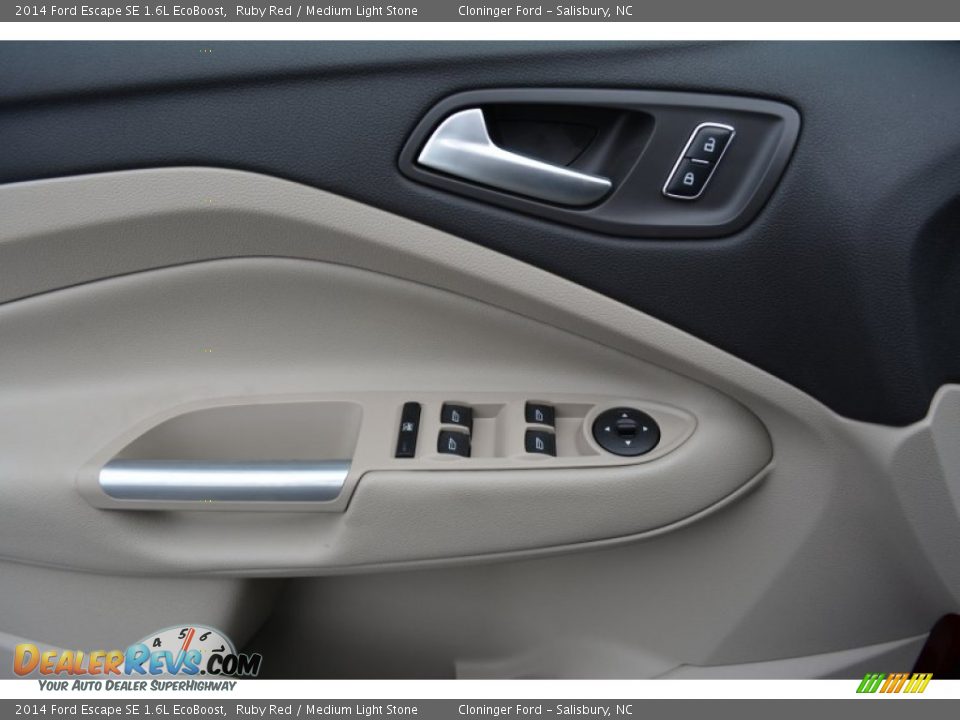 2014 Ford Escape SE 1.6L EcoBoost Ruby Red / Medium Light Stone Photo #5