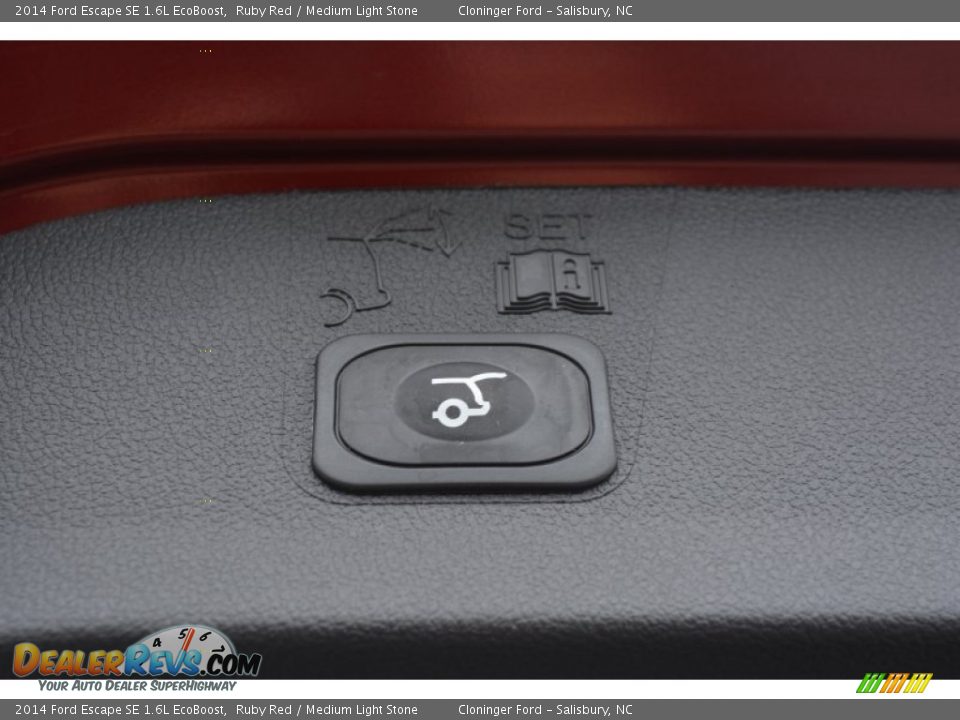 2014 Ford Escape SE 1.6L EcoBoost Ruby Red / Medium Light Stone Photo #10