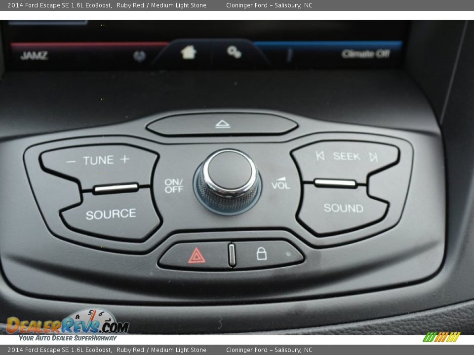 2014 Ford Escape SE 1.6L EcoBoost Ruby Red / Medium Light Stone Photo #18
