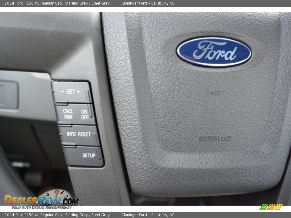 2014 Ford F150 XL Regular Cab Sterling Grey / Steel Grey Photo #12