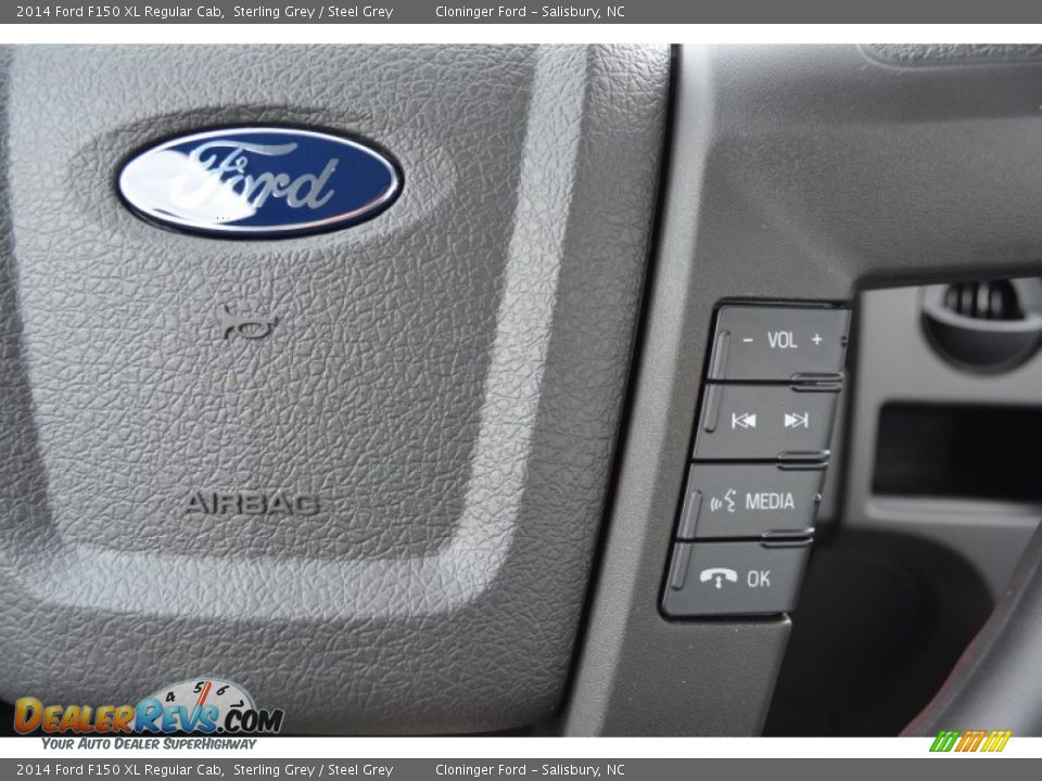 2014 Ford F150 XL Regular Cab Sterling Grey / Steel Grey Photo #13
