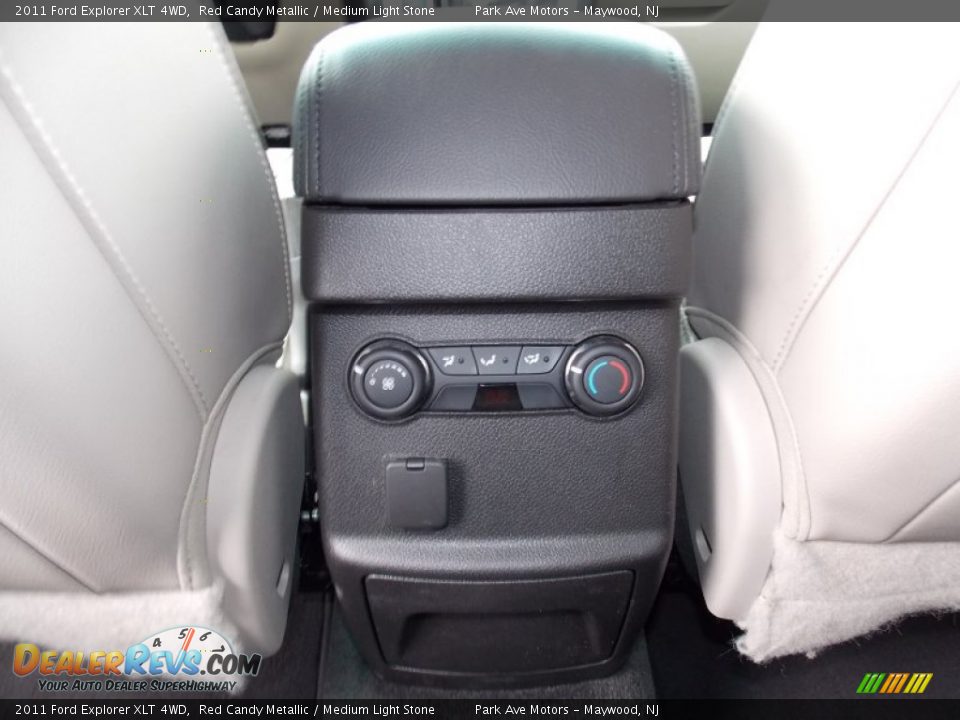 2011 Ford Explorer XLT 4WD Red Candy Metallic / Medium Light Stone Photo #18