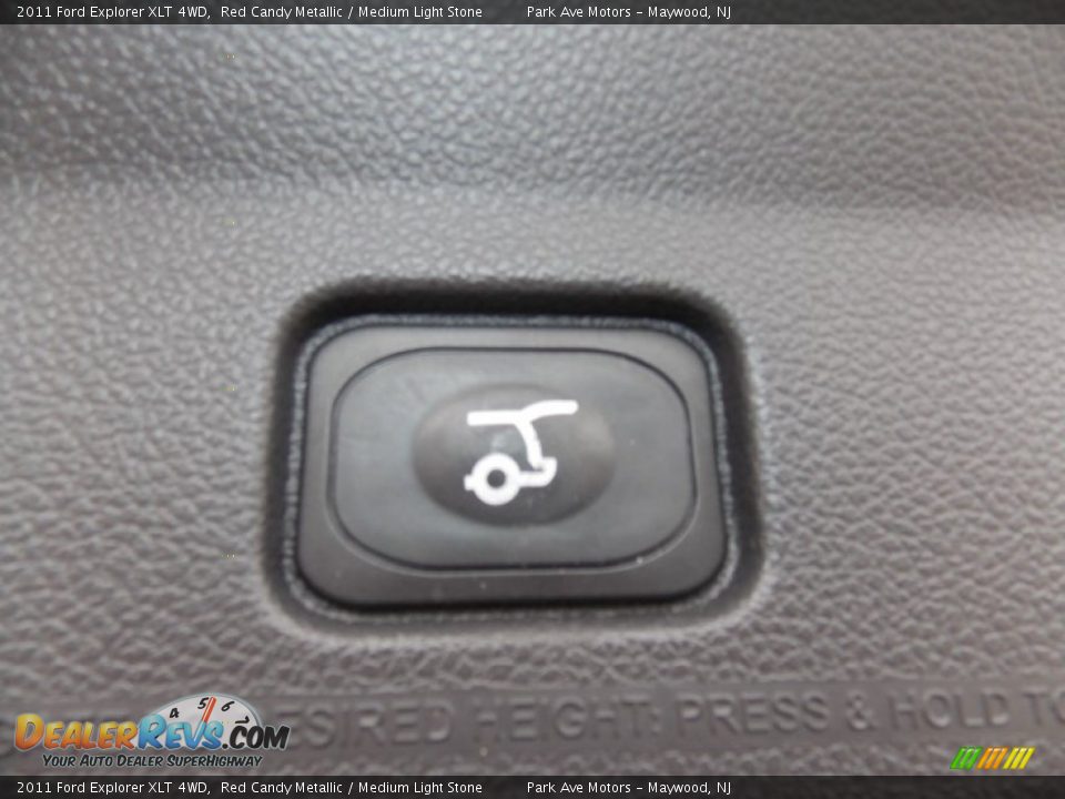 2011 Ford Explorer XLT 4WD Red Candy Metallic / Medium Light Stone Photo #28