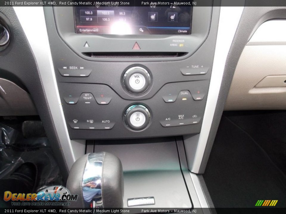 2011 Ford Explorer XLT 4WD Red Candy Metallic / Medium Light Stone Photo #33