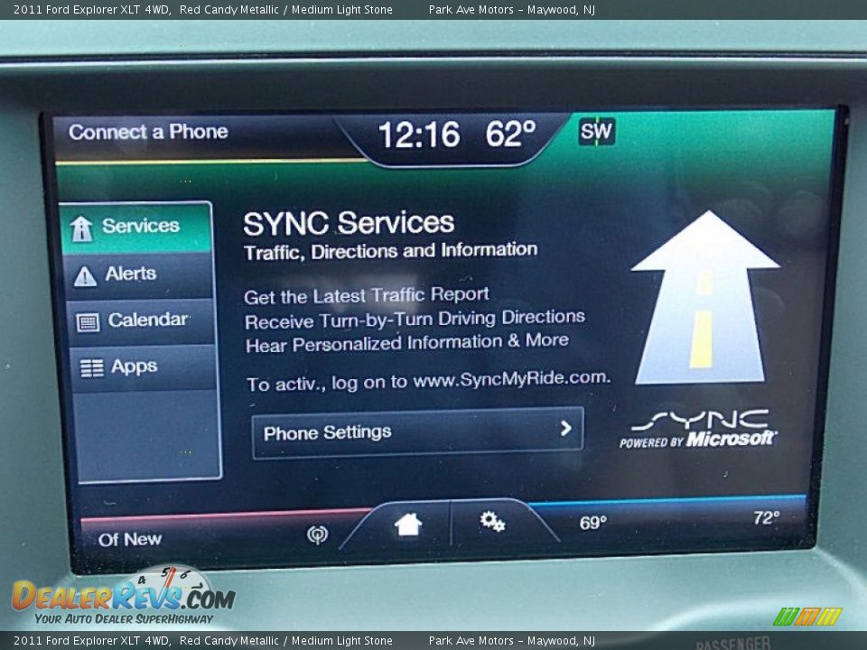 2011 Ford Explorer XLT 4WD Red Candy Metallic / Medium Light Stone Photo #35