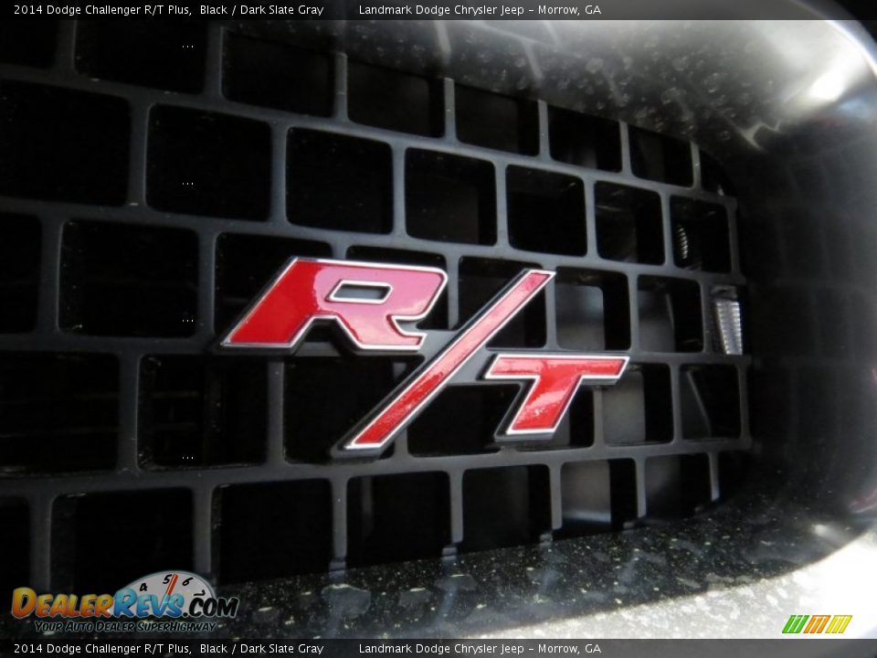 2014 Dodge Challenger R/T Plus Black / Dark Slate Gray Photo #5