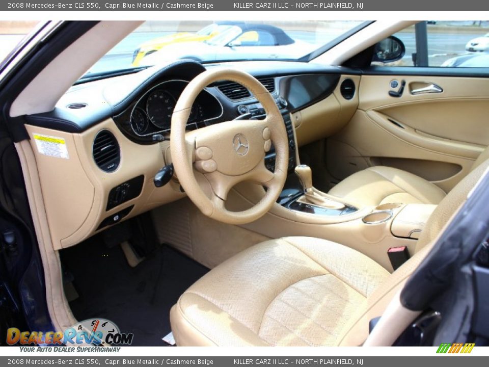 Cashmere Beige Interior - 2008 Mercedes-Benz CLS 550 Photo #15