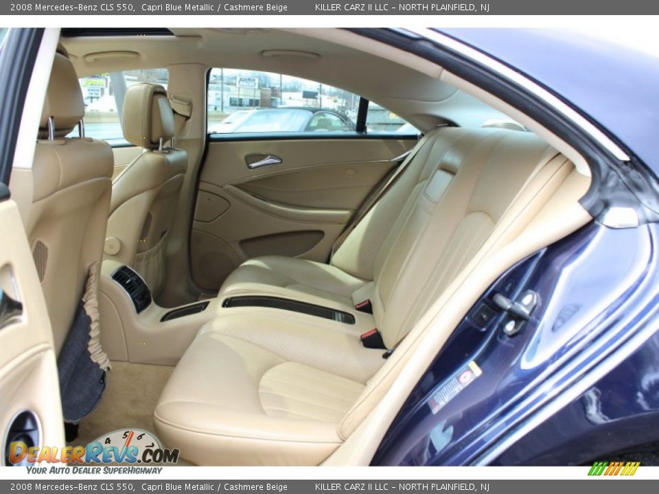 Rear Seat of 2008 Mercedes-Benz CLS 550 Photo #25