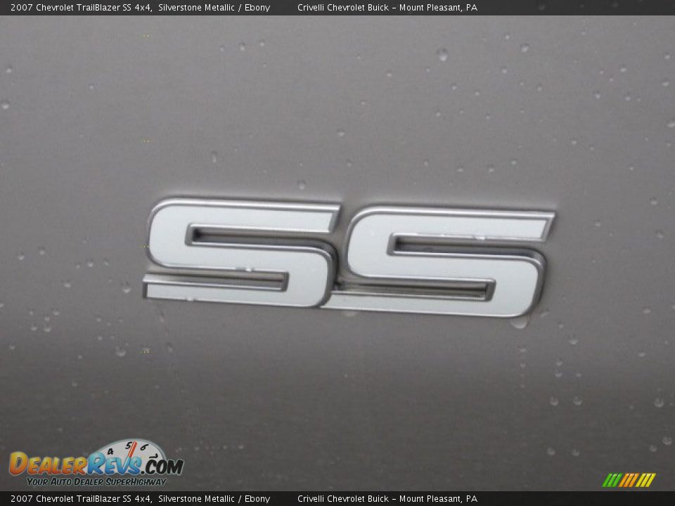 2007 Chevrolet TrailBlazer SS 4x4 Silverstone Metallic / Ebony Photo #4