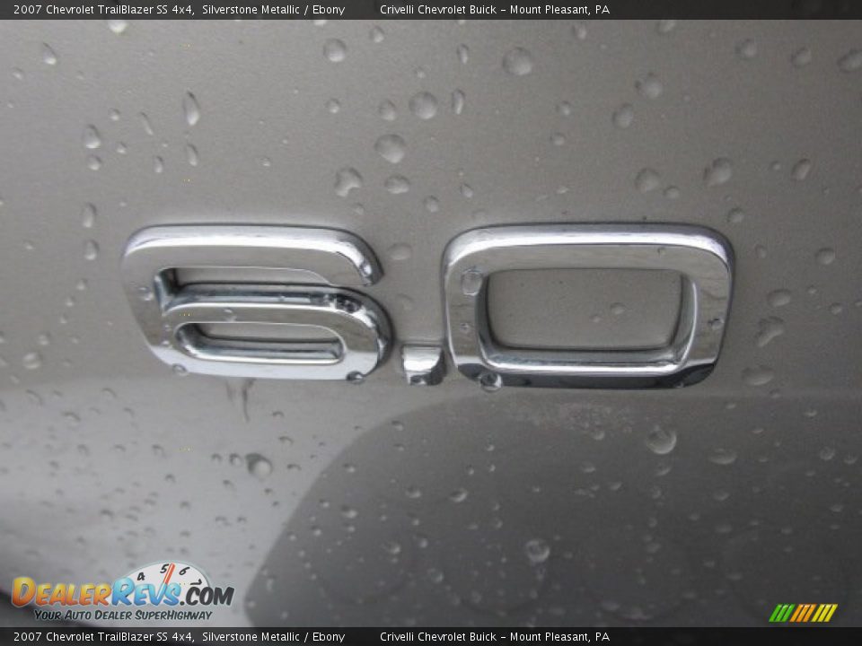 2007 Chevrolet TrailBlazer SS 4x4 Silverstone Metallic / Ebony Photo #12