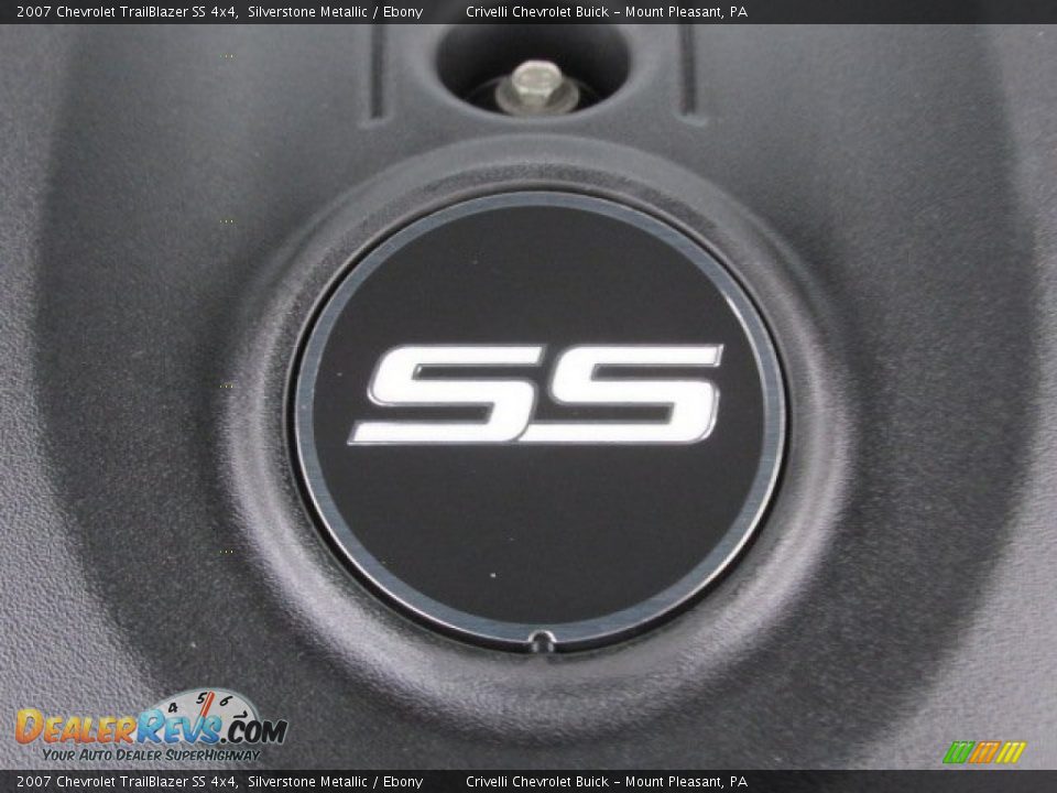 2007 Chevrolet TrailBlazer SS 4x4 Silverstone Metallic / Ebony Photo #14