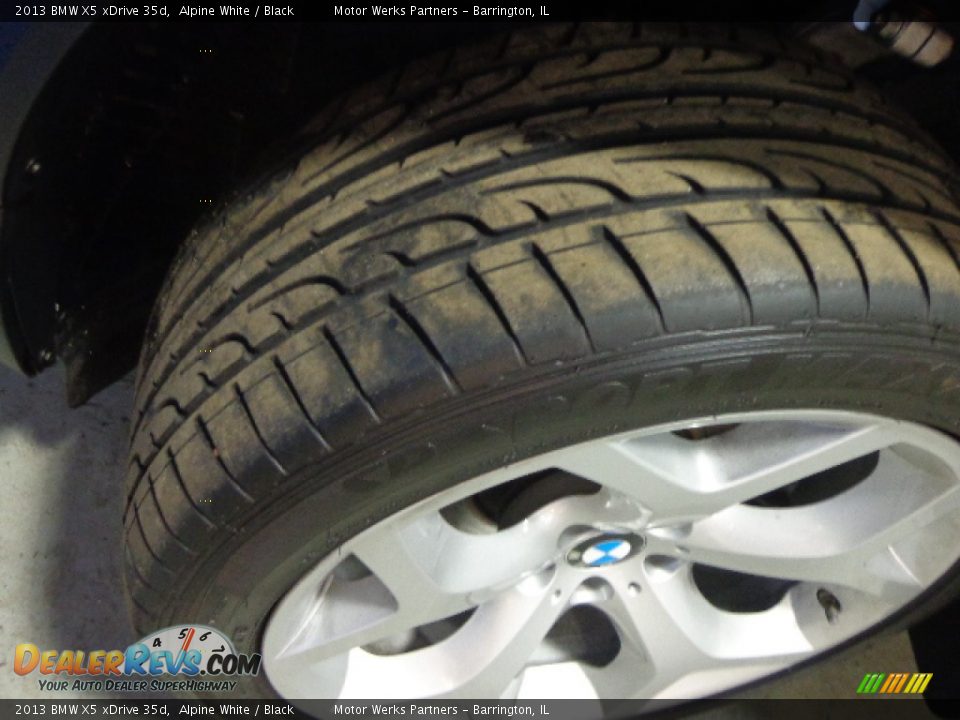 2013 BMW X5 xDrive 35d Alpine White / Black Photo #10