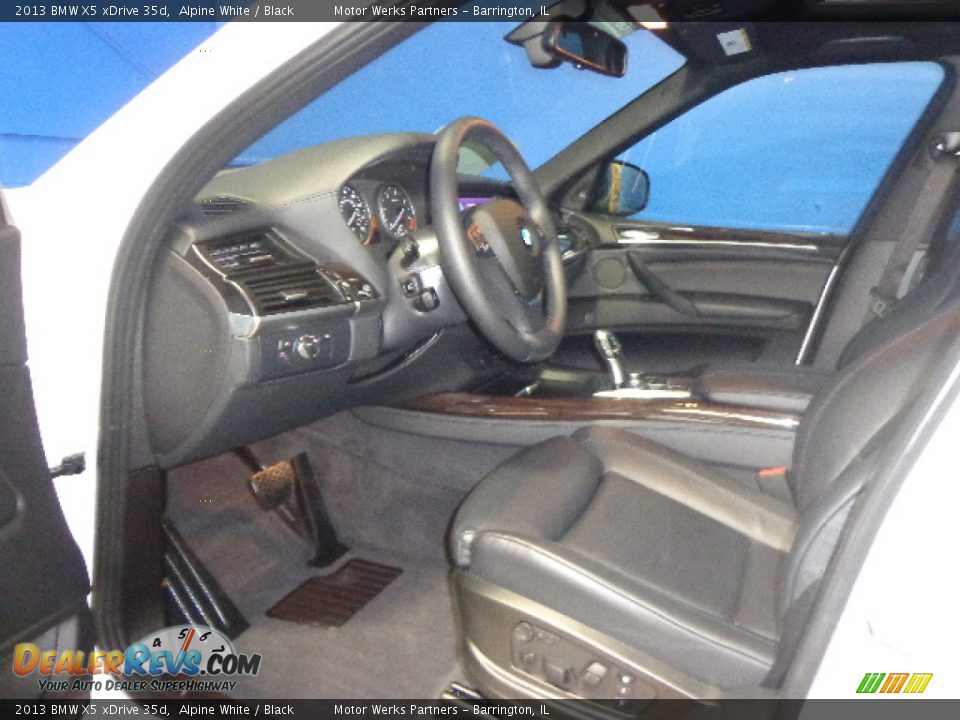 2013 BMW X5 xDrive 35d Alpine White / Black Photo #16