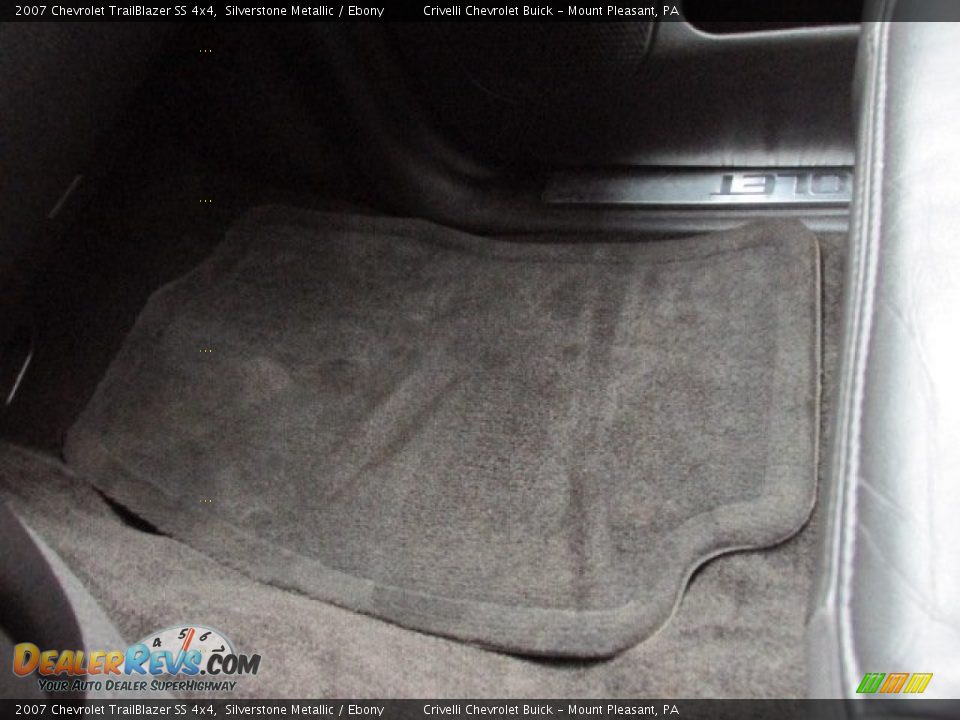 2007 Chevrolet TrailBlazer SS 4x4 Silverstone Metallic / Ebony Photo #28