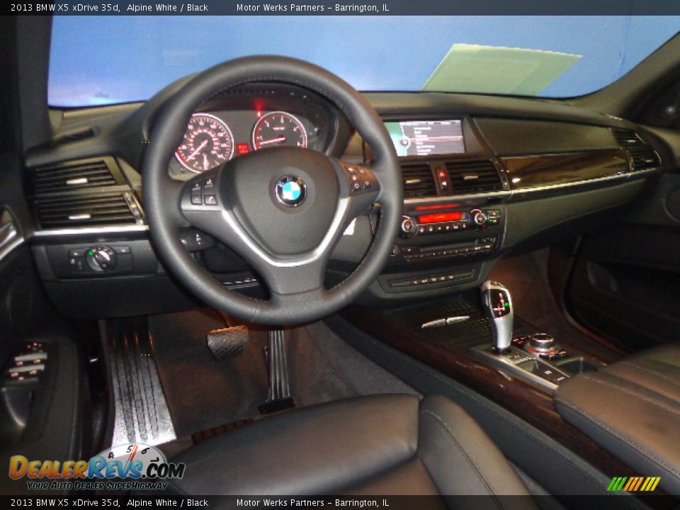 2013 BMW X5 xDrive 35d Alpine White / Black Photo #22