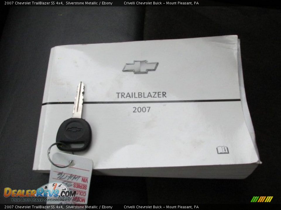2007 Chevrolet TrailBlazer SS 4x4 Silverstone Metallic / Ebony Photo #35