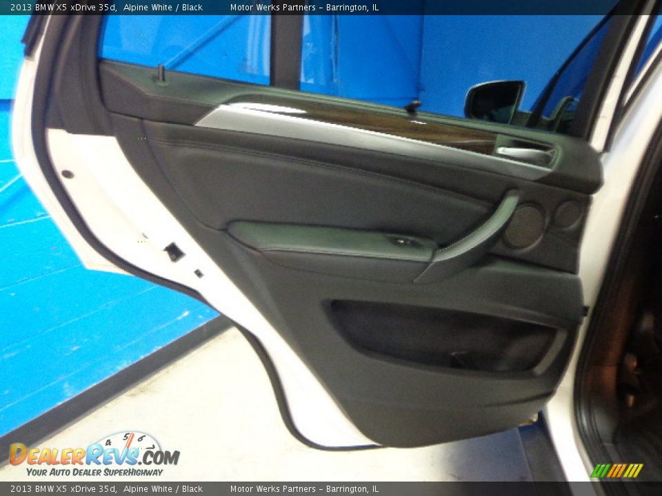 2013 BMW X5 xDrive 35d Alpine White / Black Photo #23