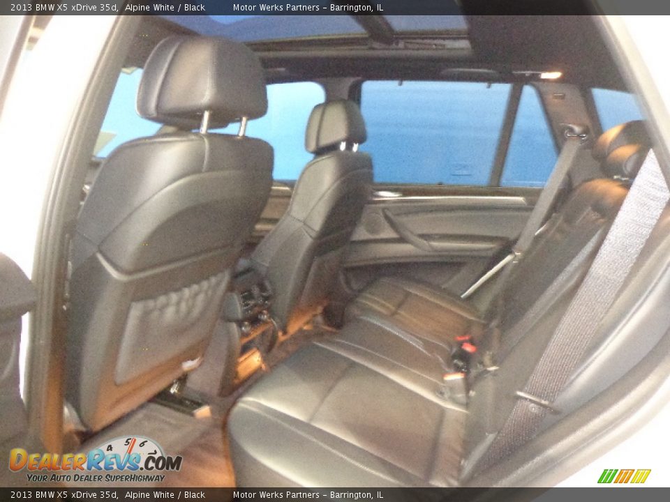 2013 BMW X5 xDrive 35d Alpine White / Black Photo #24