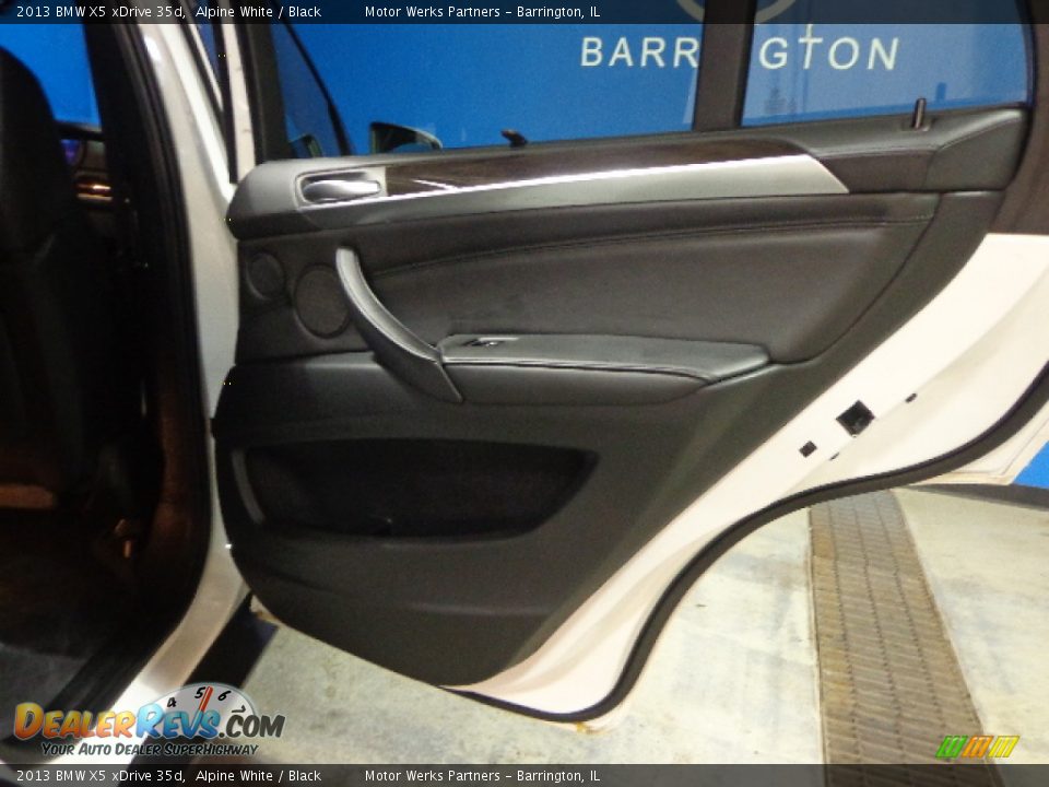 2013 BMW X5 xDrive 35d Alpine White / Black Photo #26