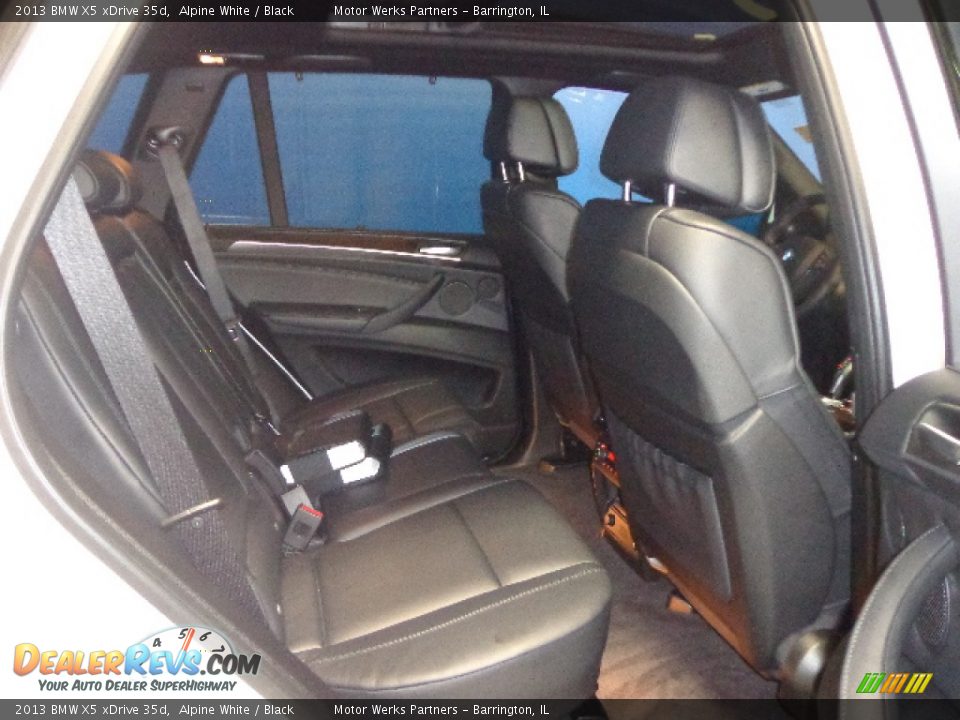 2013 BMW X5 xDrive 35d Alpine White / Black Photo #27