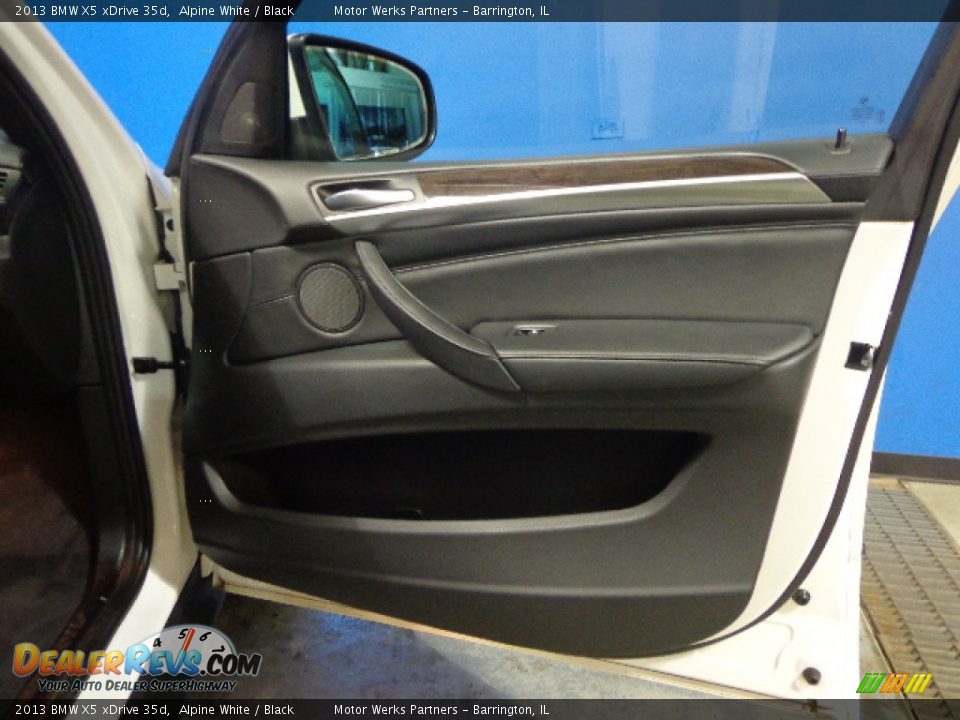 2013 BMW X5 xDrive 35d Alpine White / Black Photo #29