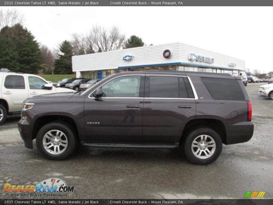 2015 Chevrolet Tahoe LT 4WD Sable Metallic / Jet Black Photo #2