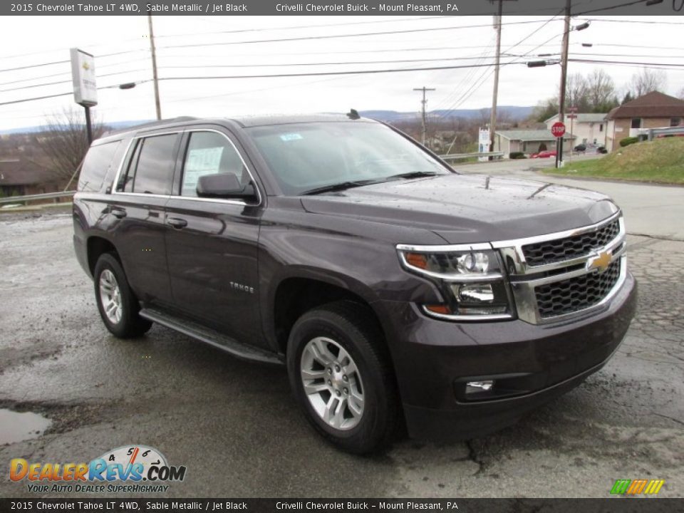 2015 Chevrolet Tahoe LT 4WD Sable Metallic / Jet Black Photo #5
