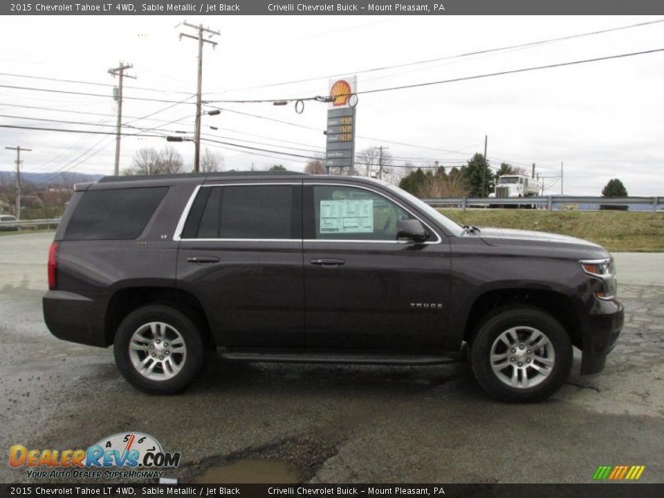 2015 Chevrolet Tahoe LT 4WD Sable Metallic / Jet Black Photo #6