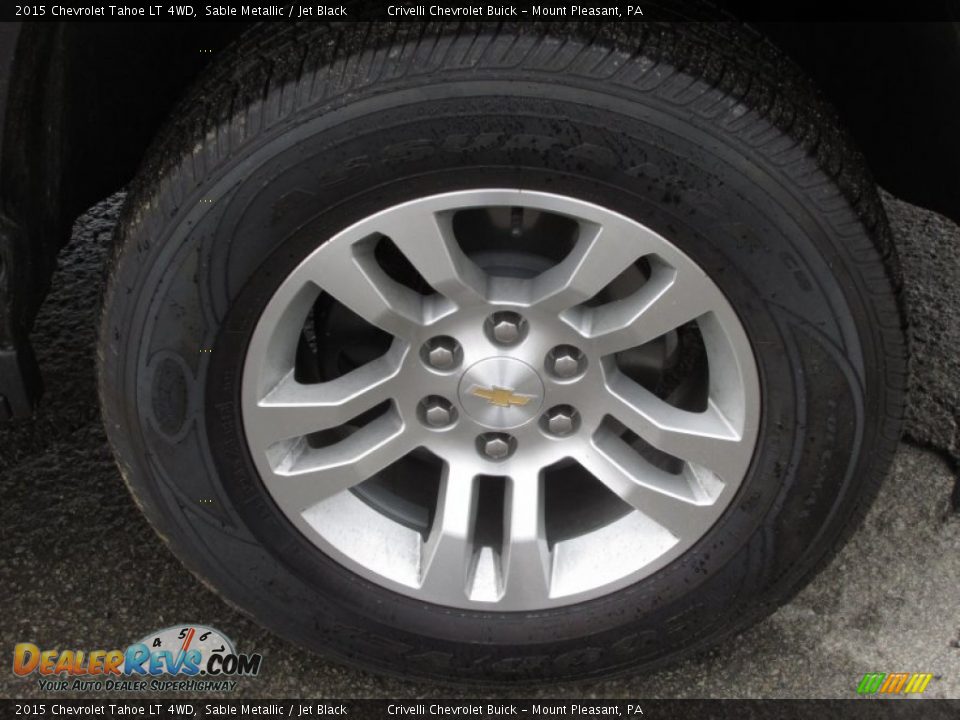 2015 Chevrolet Tahoe LT 4WD Sable Metallic / Jet Black Photo #7