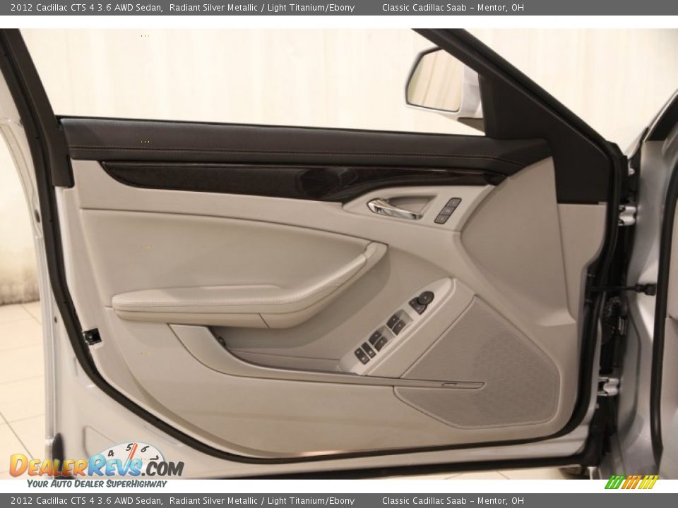 2012 Cadillac CTS 4 3.6 AWD Sedan Radiant Silver Metallic / Light Titanium/Ebony Photo #4
