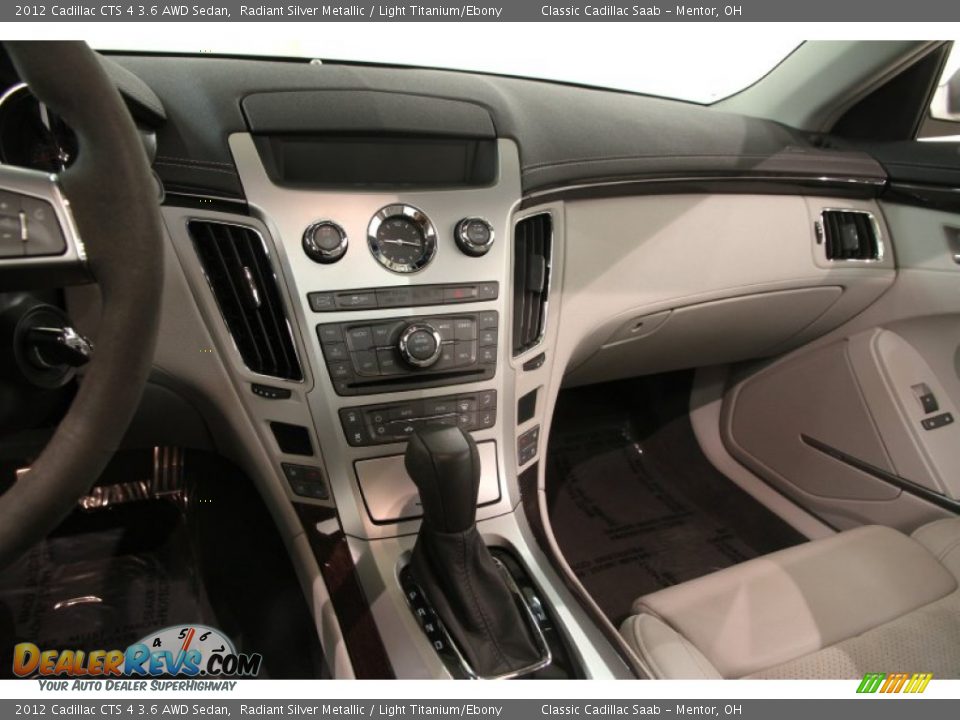 2012 Cadillac CTS 4 3.6 AWD Sedan Radiant Silver Metallic / Light Titanium/Ebony Photo #8