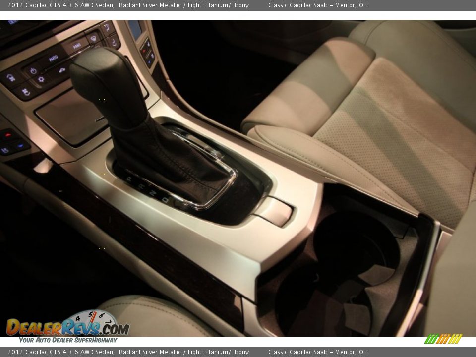 2012 Cadillac CTS 4 3.6 AWD Sedan Radiant Silver Metallic / Light Titanium/Ebony Photo #18