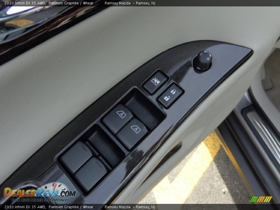 2010 Infiniti EX 35 AWD Platinum Graphite / Wheat Photo #19