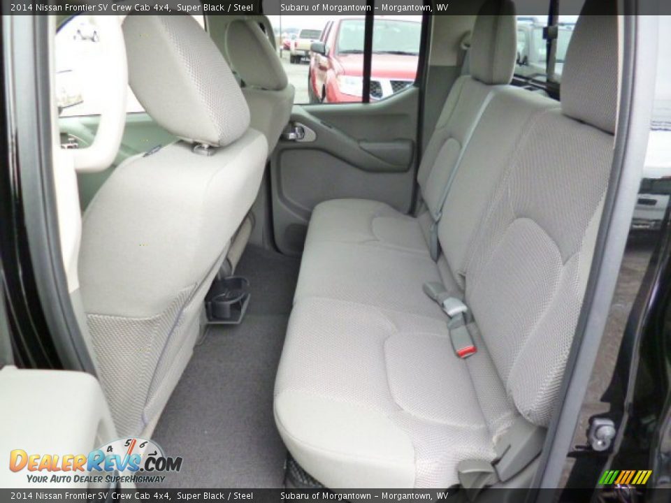 2014 Nissan Frontier SV Crew Cab 4x4 Super Black / Steel Photo #14