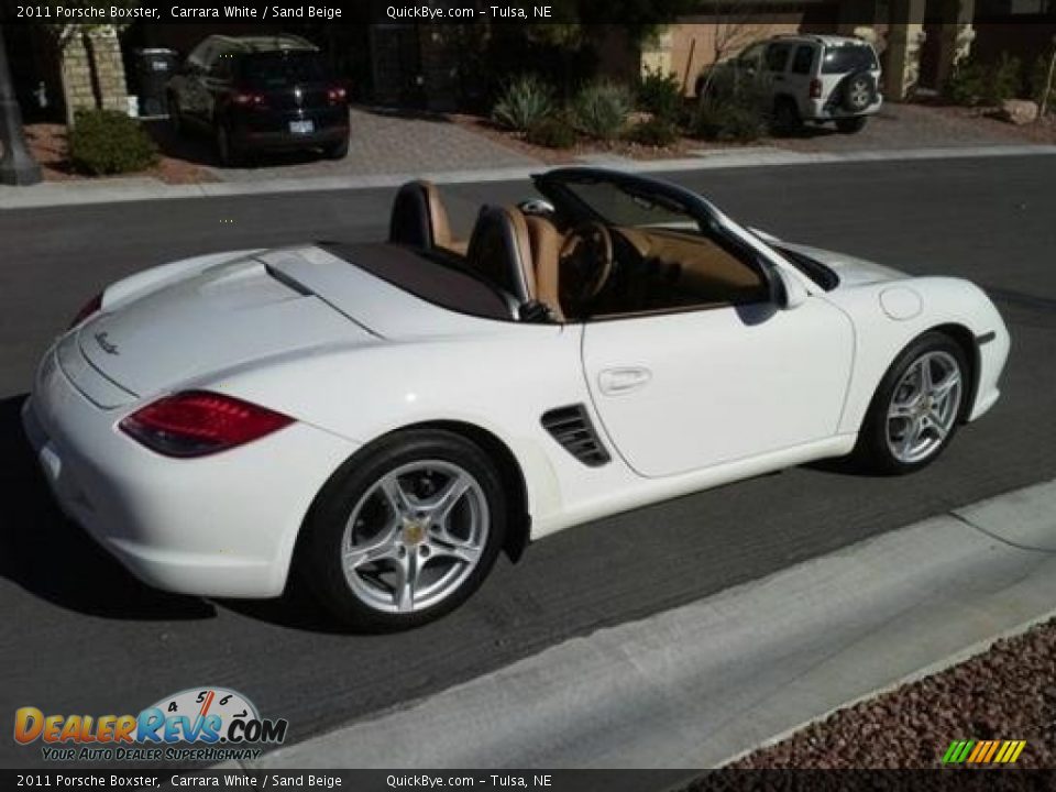 2011 Porsche Boxster Carrara White / Sand Beige Photo #4