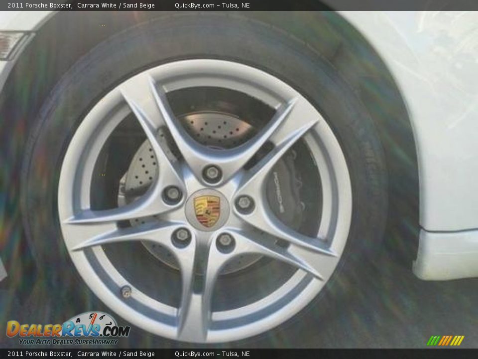 2011 Porsche Boxster Carrara White / Sand Beige Photo #15