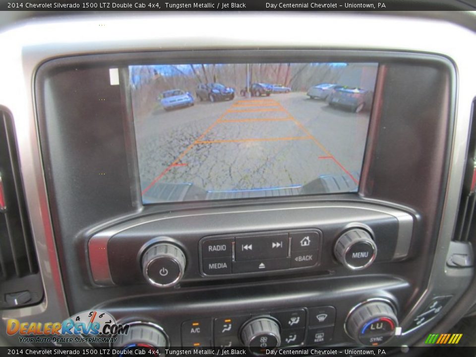 2014 Chevrolet Silverado 1500 LTZ Double Cab 4x4 Tungsten Metallic / Jet Black Photo #17