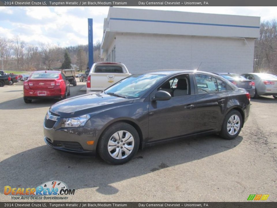2014 Chevrolet Cruze LS Tungsten Metallic / Jet Black/Medium Titanium Photo #1