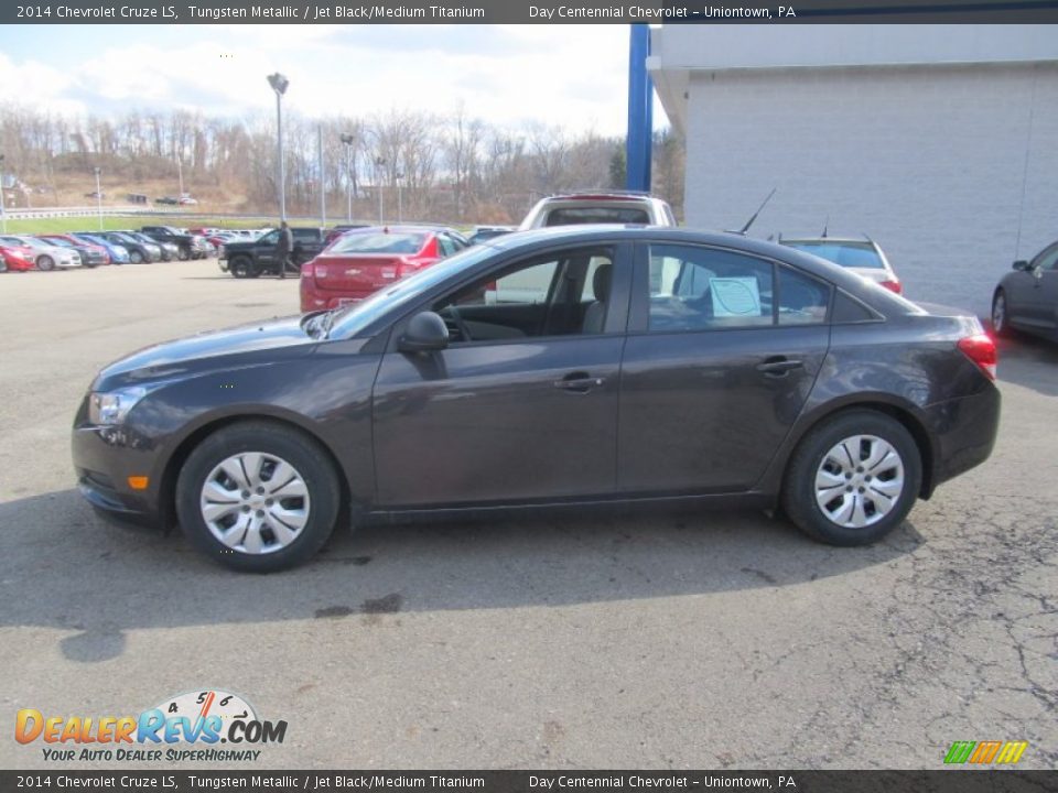 2014 Chevrolet Cruze LS Tungsten Metallic / Jet Black/Medium Titanium Photo #2