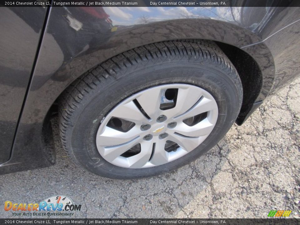 2014 Chevrolet Cruze LS Tungsten Metallic / Jet Black/Medium Titanium Photo #3