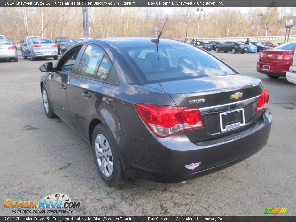 2014 Chevrolet Cruze LS Tungsten Metallic / Jet Black/Medium Titanium Photo #4