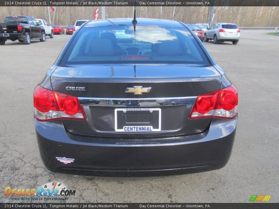 2014 Chevrolet Cruze LS Tungsten Metallic / Jet Black/Medium Titanium Photo #5