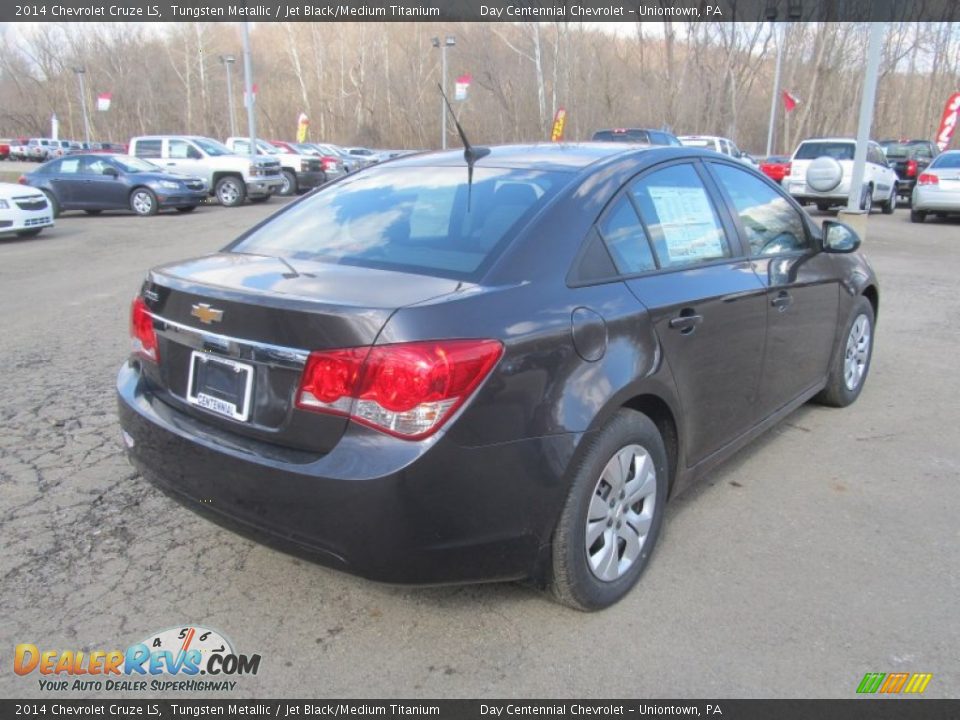 2014 Chevrolet Cruze LS Tungsten Metallic / Jet Black/Medium Titanium Photo #6