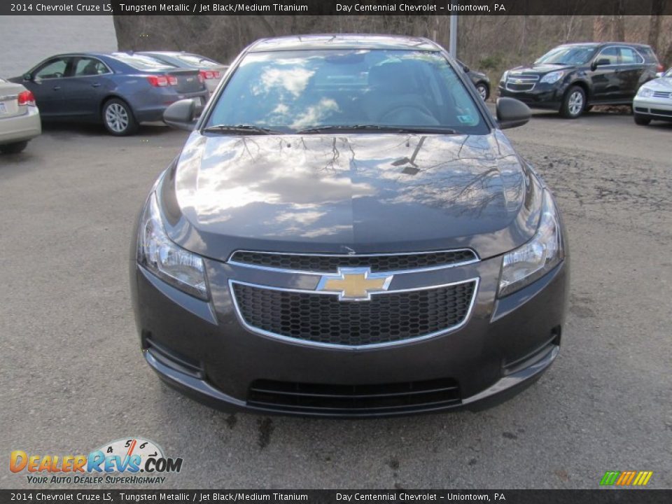 2014 Chevrolet Cruze LS Tungsten Metallic / Jet Black/Medium Titanium Photo #8